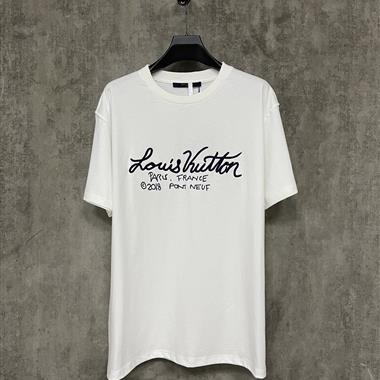LouisVuitton   2025春夏新款短袖T恤