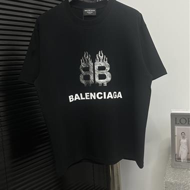 Balenciaga   2025春夏新款短袖T恤