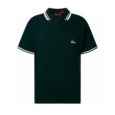 GUCCI   2025春夏新款短袖POLO衫