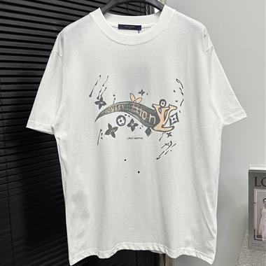 LouisVuitton   2025春夏新款短袖T恤