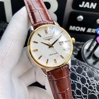 LONGINES   2025新款時尚休閒手錶   尺寸：40MM