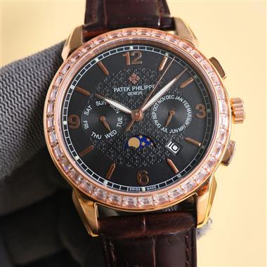 PATEK PHILIPPE    2025新款時尚休閒手錶 尺寸：42MM