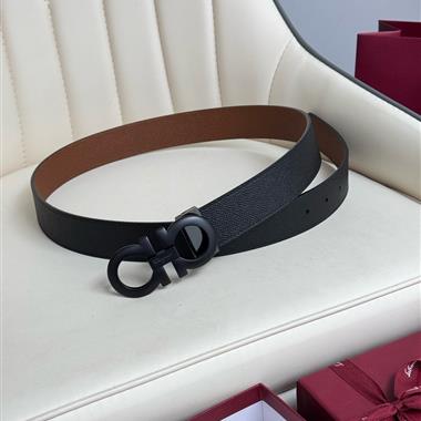 Ferragamo   2025新款時尚皮帶  3.5CM