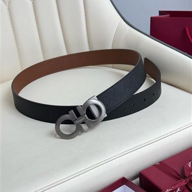Ferragamo   2025新款時尚皮帶  3.5CM