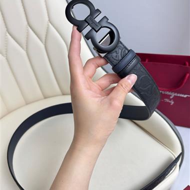FERRAGAMO  2025新款時尚皮帶 3.5CM