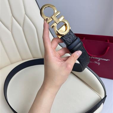FERRAGAMO  2025新款時尚皮帶 3.5CM