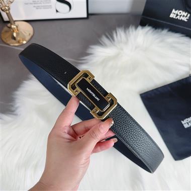 Montblanc   2025新款時尚皮帶  3.5CM