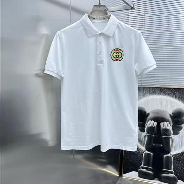 GUCCI   2025春夏新款短袖POLO衫