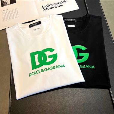 D&G   2025春夏新款短袖POLO衫  白色