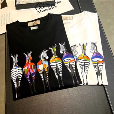 HERMES   2025春夏新款短袖POLO衫  黑色