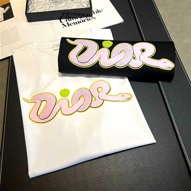 DIOR   2025春夏新款短袖POLO衫  白色