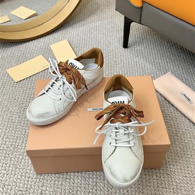 MIUMIU   2025新款女生休閒時尚鞋子