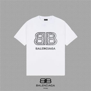 Balenciaga   2025夏季新款短袖T恤  男女同款