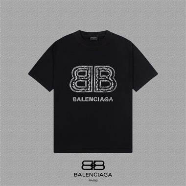 Balenciaga   2025夏季新款短袖T恤  男女同款