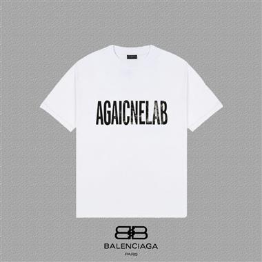 Balenciaga   2025夏季新款短袖T恤  男女同款