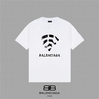 Balenciaga   2025夏季新款短袖T恤  男女同款