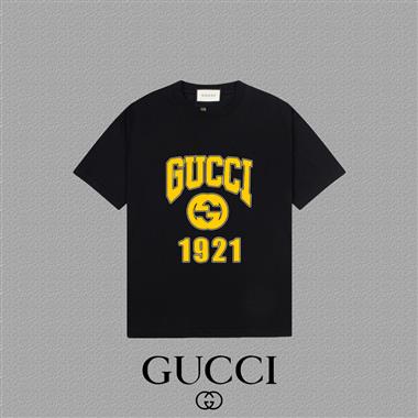 GUCCI   2025夏季新款短袖T恤  男女同款