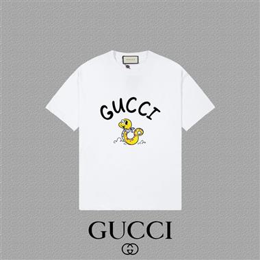 GUCCI   2025夏季新款短袖T恤  男女同款