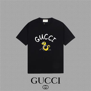 GUCCI   2025夏季新款短袖T恤  男女同款