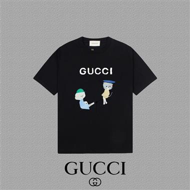 GUCCI   2025夏季新款短袖T恤  男女同款