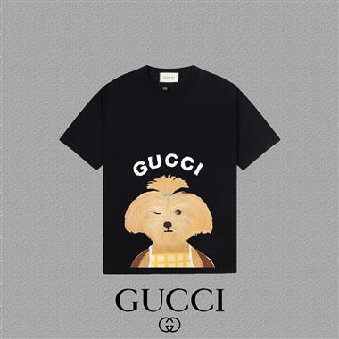 GUCCI   2025夏季新款短袖T恤  男女同款