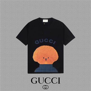 GUCCI   2025夏季新款短袖T恤  男女同款