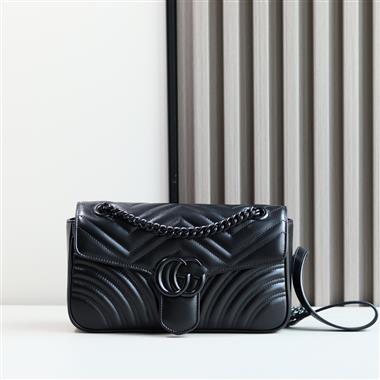 GUCCI   2025新款女生時尚包包 尺寸：26*15*7CM