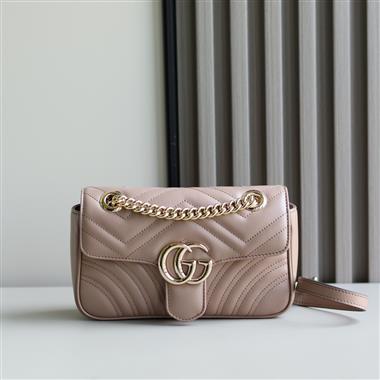 GUCCI   2025新款女生時尚包包 尺寸：23*14*6CM