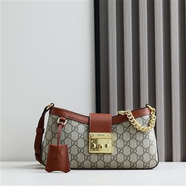 GUCCI   2025新款女生時尚包包  尺寸：27*14*6CM