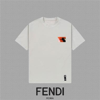 FENDI   2025夏季新款短袖T恤  男女同款