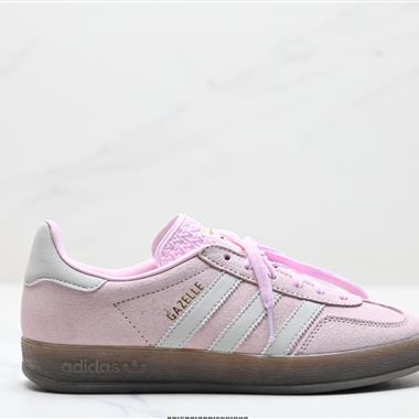 Adidas Originals Gazelle Indoor 三葉草休閑防滑耐磨低幫板鞋