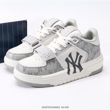 MLB Chunky Liner New York Yankees 厚底百搭休閑運動慢跑鞋