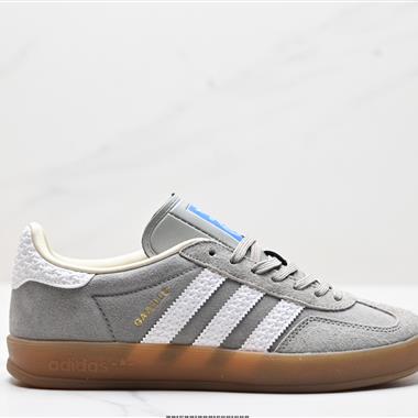 Adidas Originals Gazelle Indoor 三葉草休閑防滑耐磨低幫板鞋