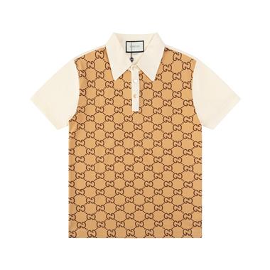 GUCCI   2025夏季新款短袖POLO衫