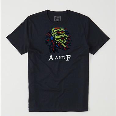 A&F   2025夏季新款短袖T恤