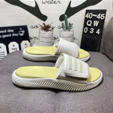 Adidas ALPHABOUNCE SLIDE 2.0緩震運動休閑拖鞋