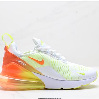 Nike Air Max 270混合科技透氣後掌半氣墊慢跑鞋