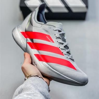 Adidas Adizero Adios 4 M馬拉松飛線賈卡輕質透氣休閑運動跑步鞋 