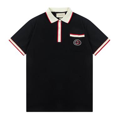 GUCCI   2025夏季新款短袖POLO衫