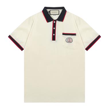 GUCCI   2025夏季新款短袖POLO衫