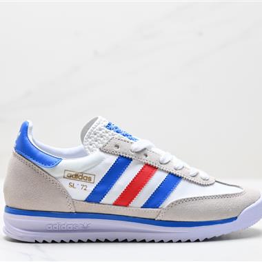 Adidas SL 72 RS 三葉草復古休閑跑步鞋