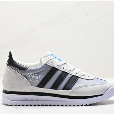 Adidas SL 72 RS 三葉草復古休閑跑步鞋