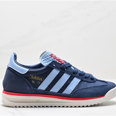 Adidas SL 72 RS 三葉草復古休閑跑步鞋