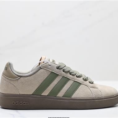 Adidas GRAND COURTBEAT Base 00S 休閑 耐磨 低幫 板鞋