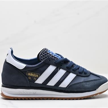 Adidas SL 72 RS 三葉草復古休閑跑步鞋休閑運動鞋