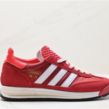 Adidas SL 72 RS 三葉草復古休閑跑步鞋休閑運動鞋