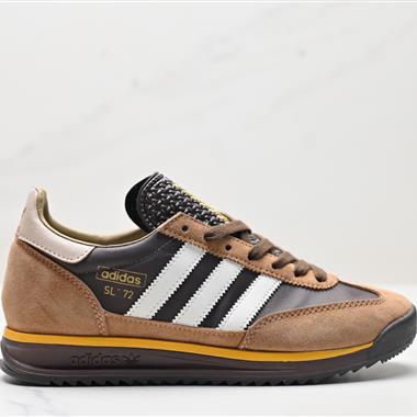 Adidas SL 72 RS 三葉草復古休閑跑步鞋休閑運動鞋