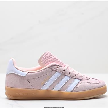 Adidas Originals Gazelle Indoor 三葉草休閒防滑耐磨低幫板鞋