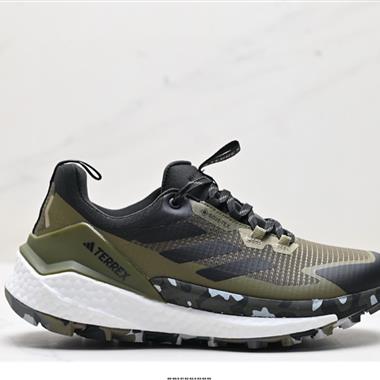 Adidas TERREX FREE HIKER 2 Low GTX 厚底爆米花運動休閒鞋