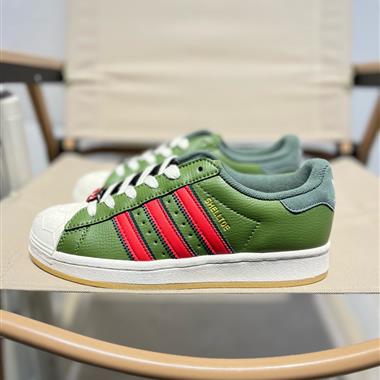 Adidas 三葉草SUPERSTAR W經典貝殼頭運動板鞋